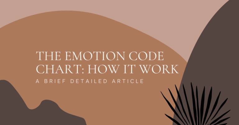 The Emotion Code Chart: How It Work