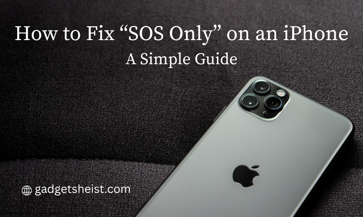 How to Fix SOS Only on an iPhone